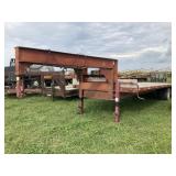 Gooseneck Trailer - 40 ft x 8 ft