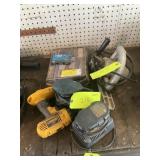 Tools - Drill, Palm Sander, Brad Nailer, Planer