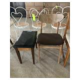 2 Chairs and Stool