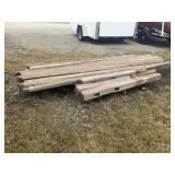 8 Landscaping Posts & 80 ft Split Rail Fence