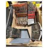 Flat of Misc Drill Bits