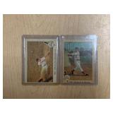 2 TED WILLIAMS 1959 FLEER BASEBALL CARDS