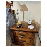 Bedside Lamps, Light & Alarm Clock (Remotes not