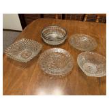 Pressed Glass Bowls (Incl. Anchor Hocking)