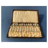 Holm & Hallgren Sterling Silver Spoons in Case