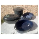 Enamelware Roasting Pans & Stock Pot