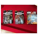 3 Star Wars Bounty Hunter Figures