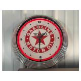 Lighted Texaco Clock