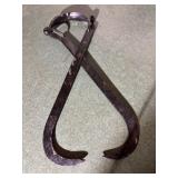 Antique Ice Tongs