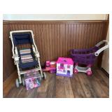 Toy Stroller, Buggy, Dollhouse etc