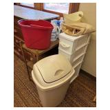 Shelf, Cleaning Supplies, Storage Bin &