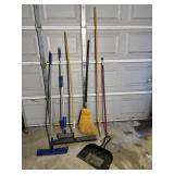 Brooms, Dustpan etc