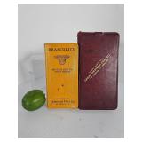 Antique pocket dictionary & Stock Ex pocket books