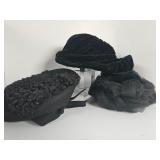 60s Black Hat Lot, Neiman Marcus & Others