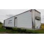 1995 DORSEY 48' SEMI VAN TRAILER W/SHELVING AND NEAR NEW TIRES