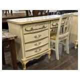 FRENCH PROVINCIAL VANITY WITH CHAIR