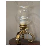 LARGE BRASS CANDLE STAND