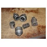 3/4" AND 1/2" SOCKET REDUCERS KNUCKLES, MISC