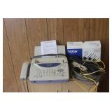 FAX MACHINE, FAX PAPER, CAT 5 NETWORK CABLE