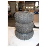 (3) ATV / LAWNMOWER TIRES