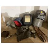 Welding helmets, hydraulic pressure, gauge,