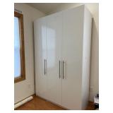 Tall White Storage Cabinet 59x24x90ï¿½