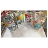 4 Disney glasses