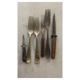 Old flatware