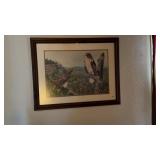 Spalding hawk print