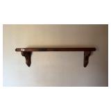 Wooden shelf