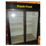 True 2DR Merchandiser Refrigerator (#199) $1700
