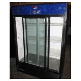 (273) True Glass 2 Door Refrigerator $1400