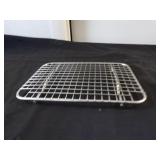 New  SQUARE STEAMER RACK NICKEL PLATED