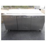 Wide 3 Door Sandwich Prep Table 72"