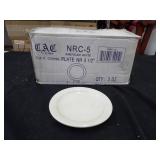 Box of 25,  5.5" Round Plates