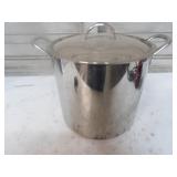 12" Stainless Stock Pot with lid