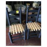 Two 14" Doll Chairs