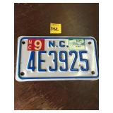 Motorcycle Licence Plate