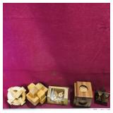 Lot Of Assorted Wooden Puzzles