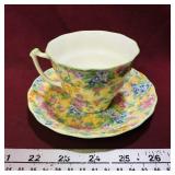 Old Royal Bone China Teacup & Saucer