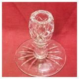 Lead Crystal Candleholder (4" Tall)