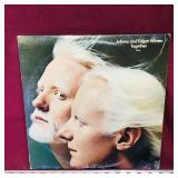 Johnny & Edgar Winter Together Live LP Record