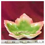 Vintage Canada Souvenir Leaf Dish