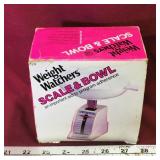 Weight Watchers Scale & Bowl In Box