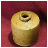 Antique Stone Inkwell