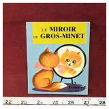 Le Miroir De Gros-Minet Vintage Childrens Book