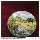 1987 "Hay Harvest" Decorative Plate