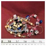 Lot Of Assorted Costume Bracelets / Earrings