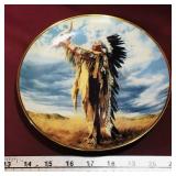 1991 Prayer To The Great Spirit Decorative Plate