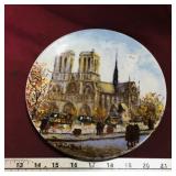 Notre Dame Cathedral Decorative Plate